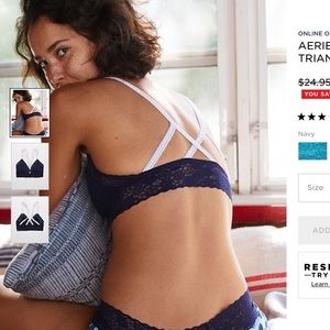 Aerie bralette bundle size M bra