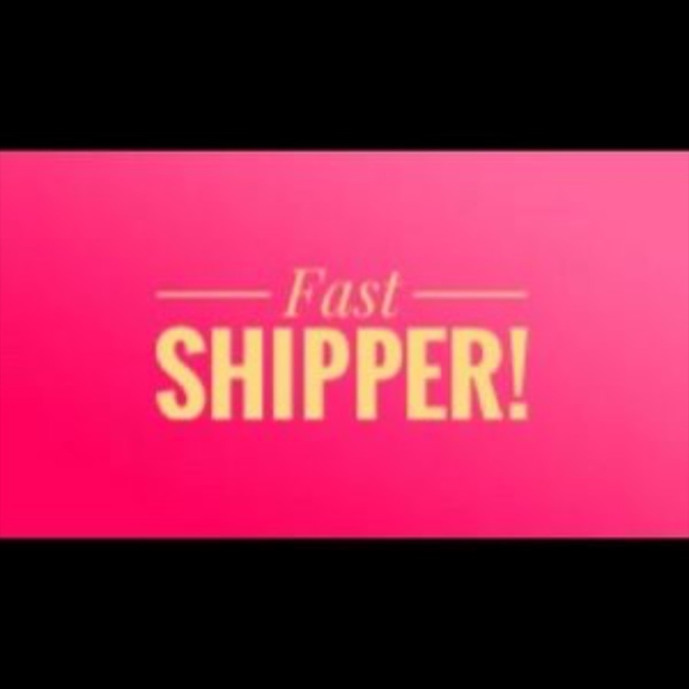Items will be shipped fast, no waiting