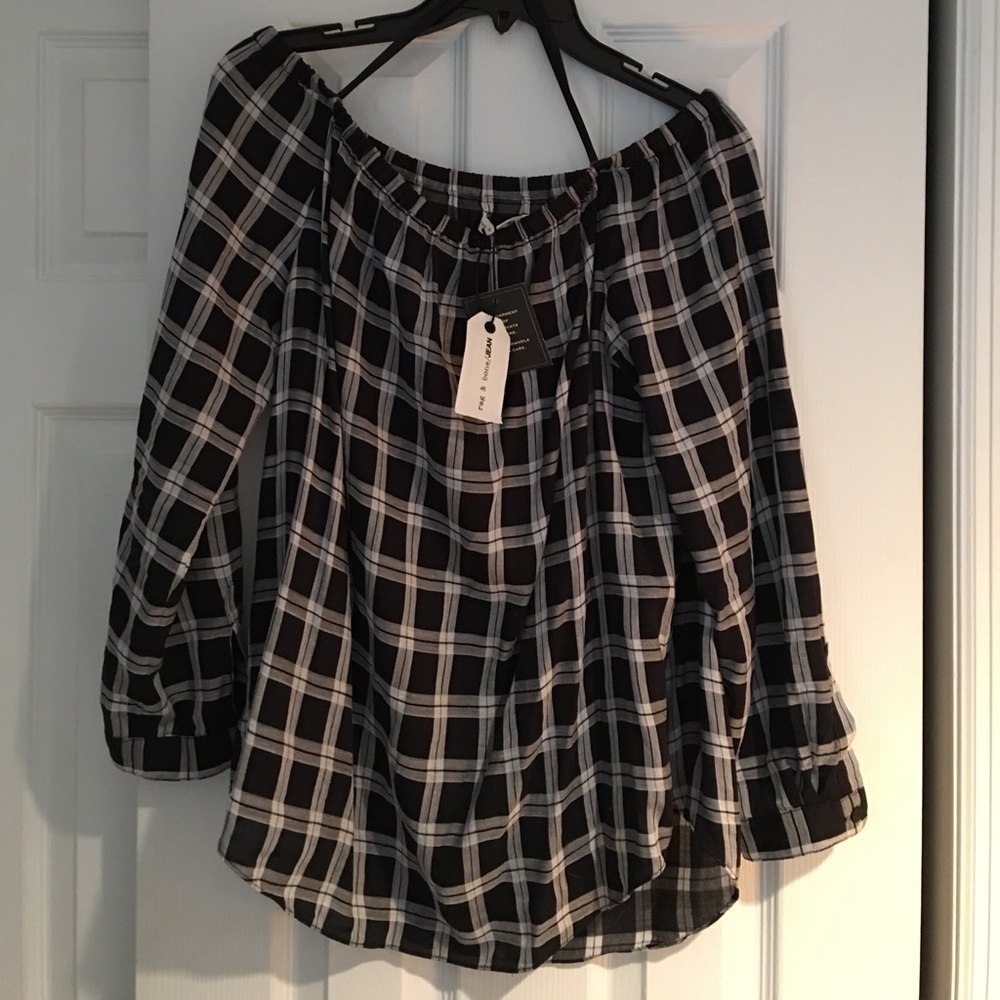 Rag &Bone off the shoulder top