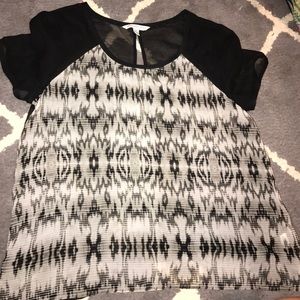 american eagle sheer shirt