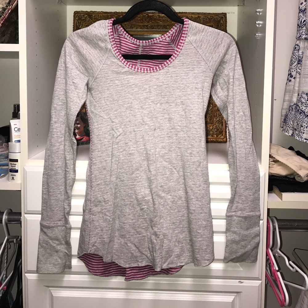 Lululemon reversible long sleeve shirt
