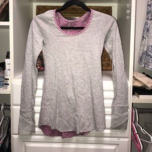 Lululemon reversible long sleeve shirt