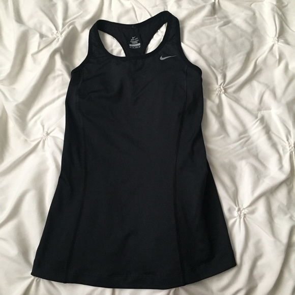 Nike Tops - Nike Dri Fit Black Racerback Tank