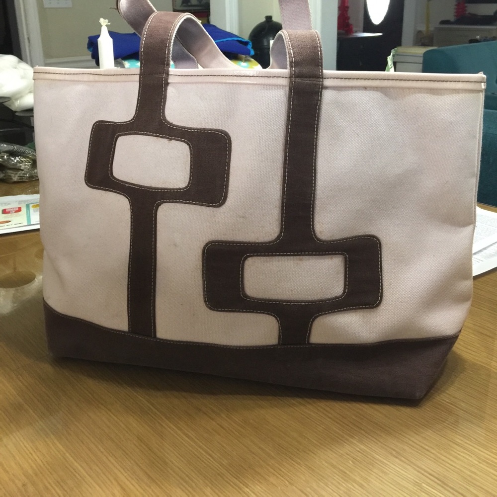 Angela Adams beach bag