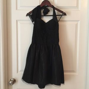 Black hater dress
