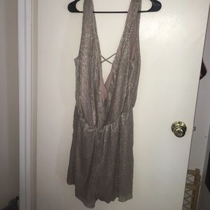 Shimmer Romper
