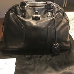 Ysl Black Muse Bag