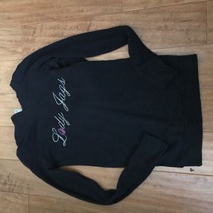 lady jags fitted hoodie