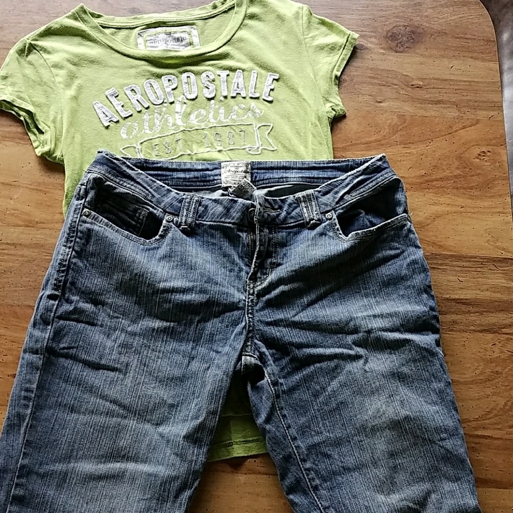 Denim Capri pants