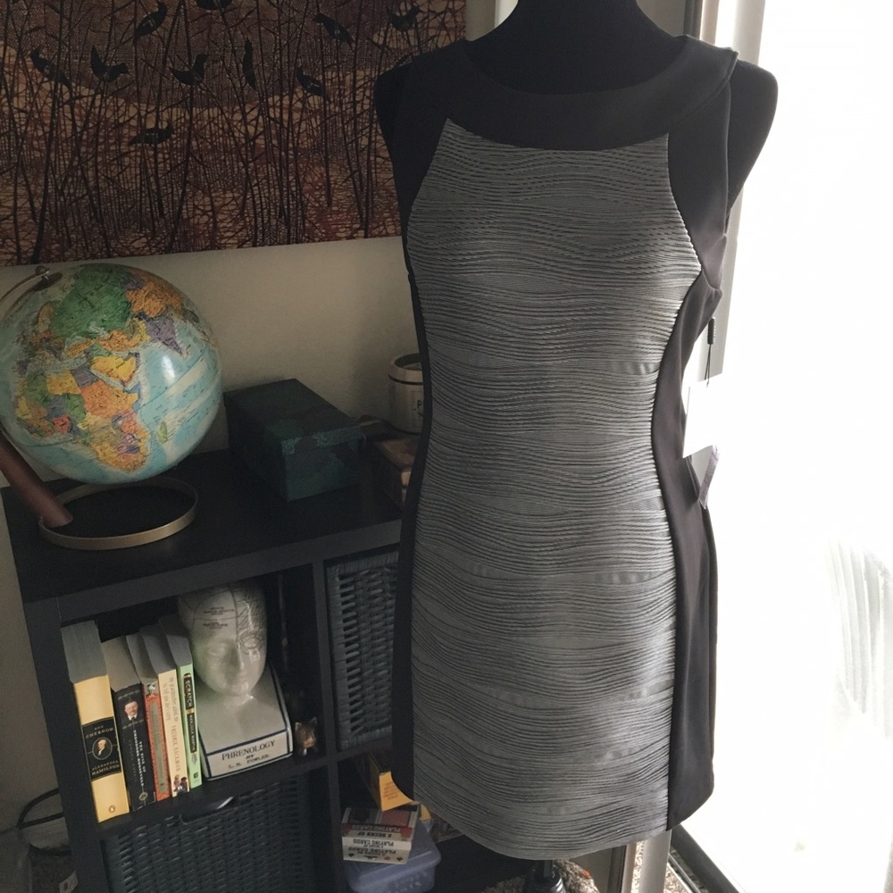 💎Gray and Black Calvin Klein Dress💎