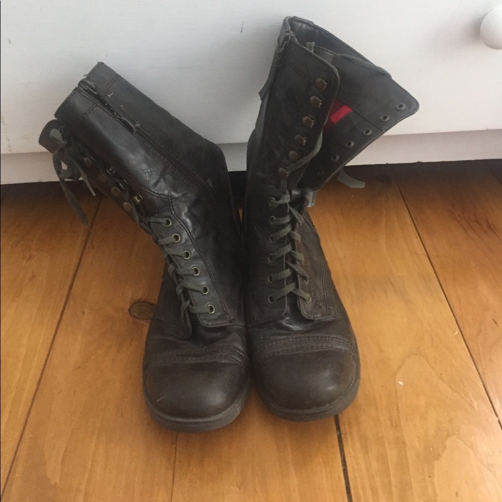 G by Guess Frollic Combat Boots