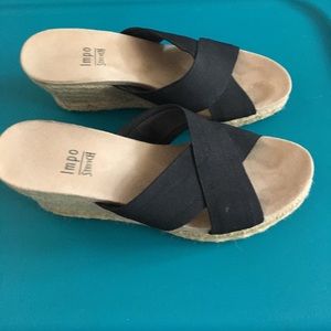 Black espadrilles