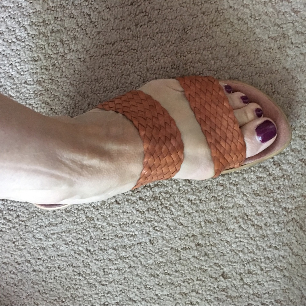 Leather. Sandals