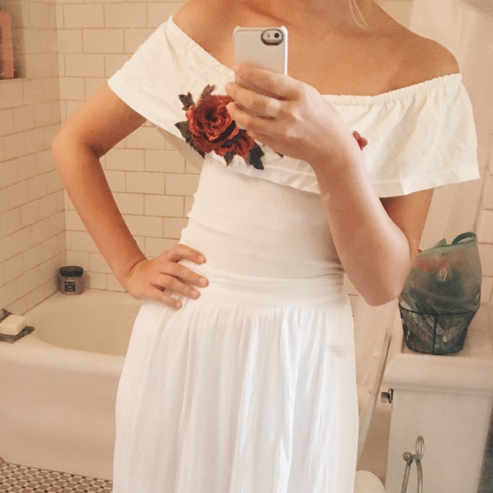 Embroidered bodysuit from Mexico!