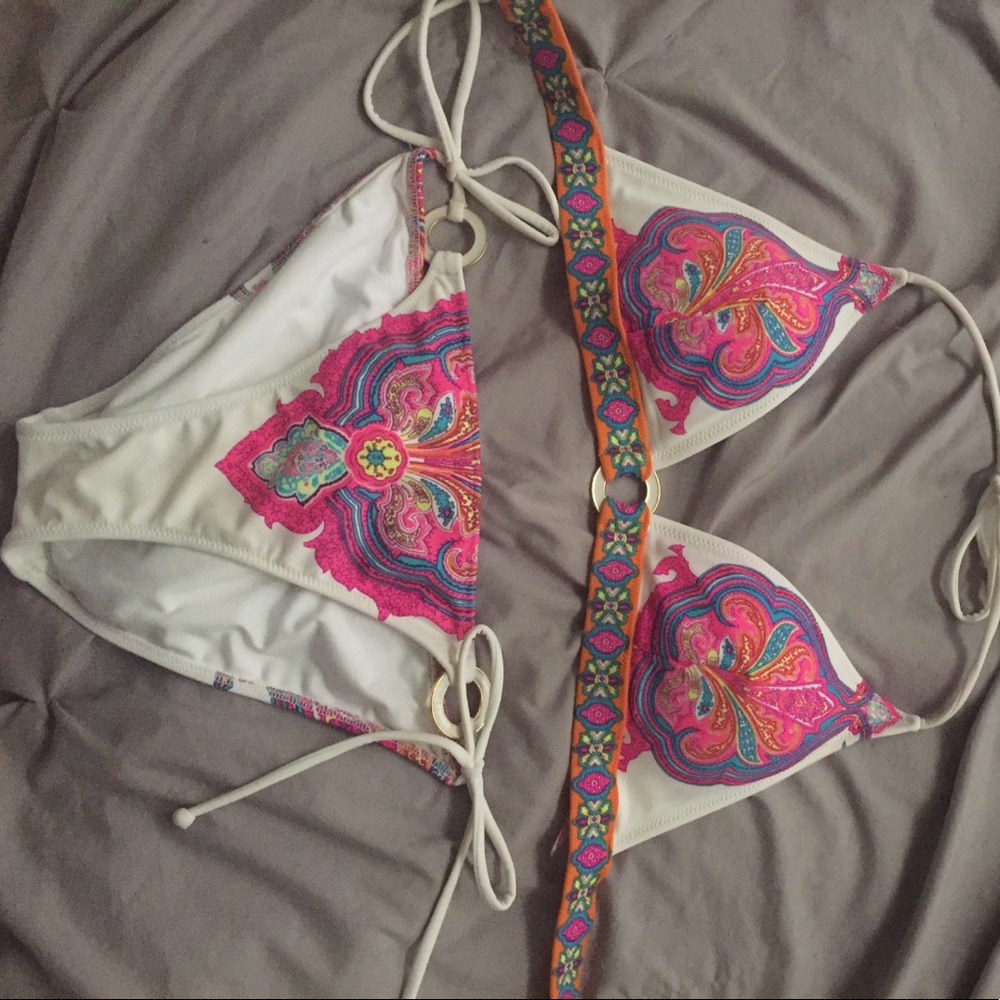 VS Paisley swimsuit-Medium top and small bottom