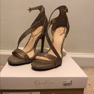 Jessica Simpson Rayli Dress Pumps Gold