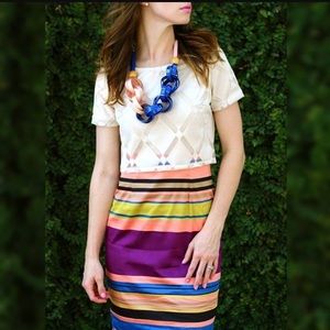 Anthropologie layered dress.