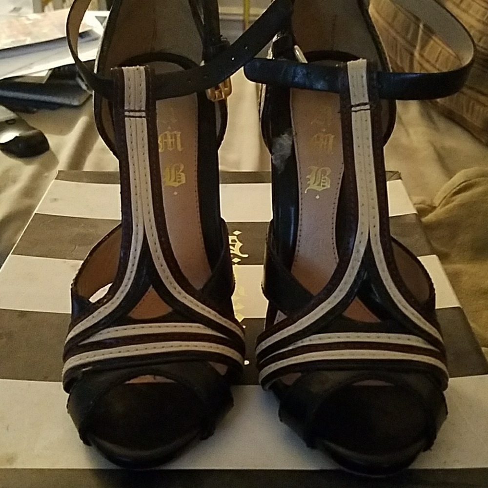 Gentle worm Lamb Sandal Heel (Mary Jane)