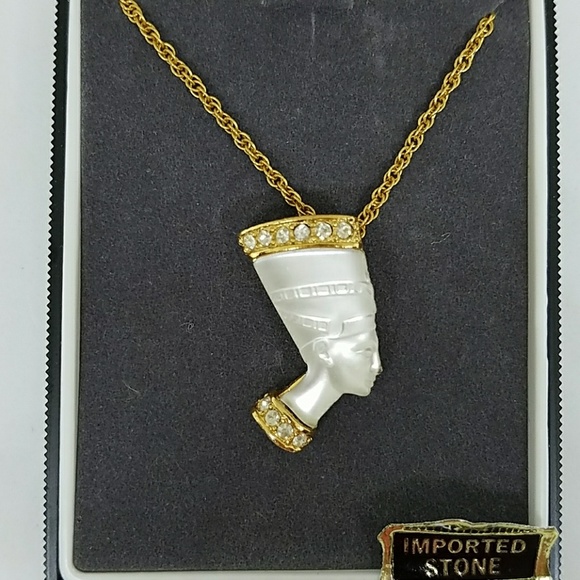 Jo Anne Jewels Jewelry - Vintage Jo Anne Jewels Queen Nefertiti Necklace