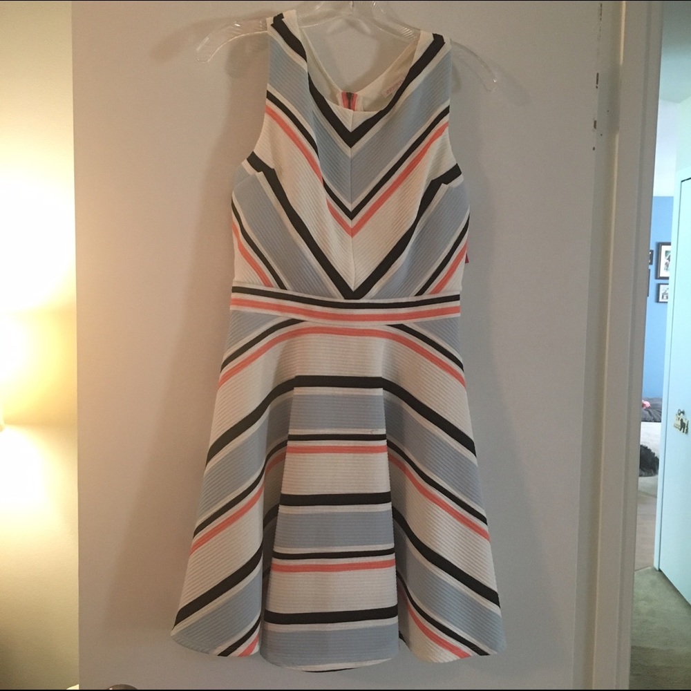 Xhilaration Striped Dress NWT