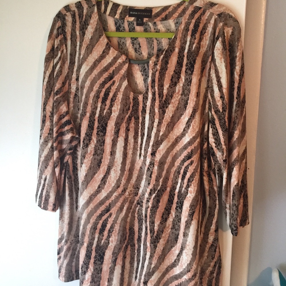 Pretty Dana Buchman top, XL