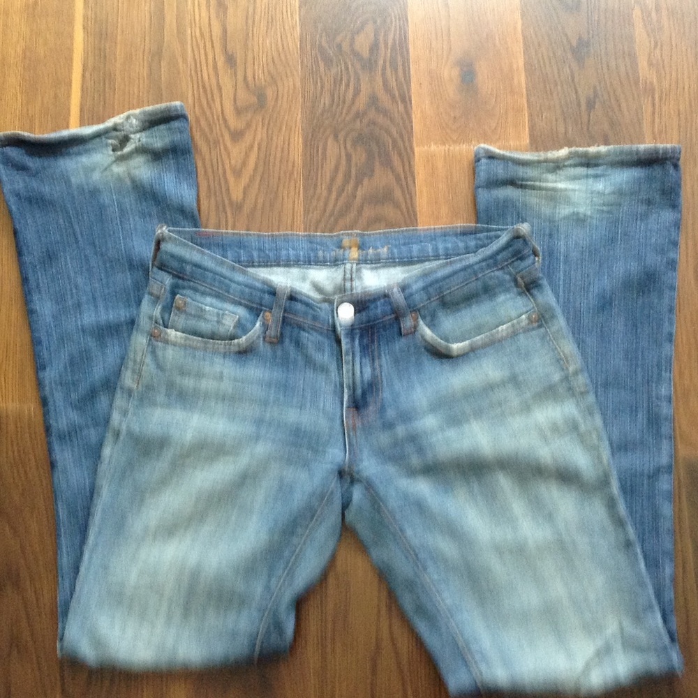 7 for all mankind sequin jeans