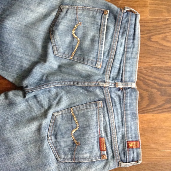7 for all mankind sequin jeans - Picture 2 of 4