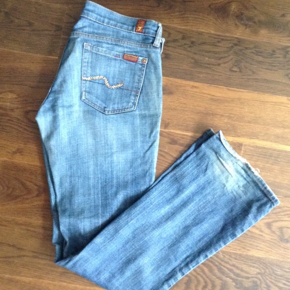 7 for all mankind sequin jeans - Picture 3 of 4