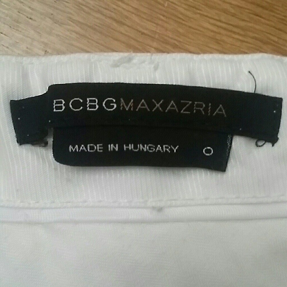 White Textured pants - Picture 3 of 4