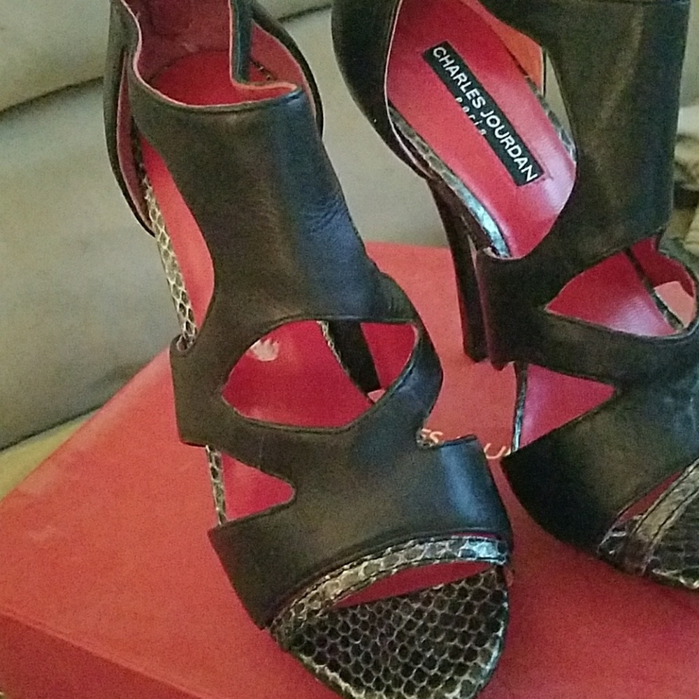 Charles Joudan Sandal Pump Open toe