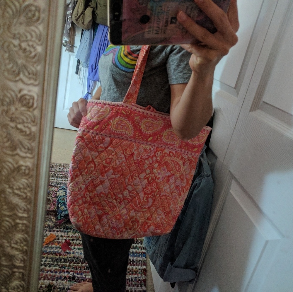 Vera Bradley shoulder tote