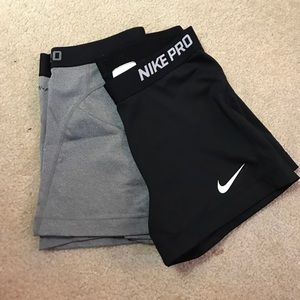 Nike spandex (both are included in purchase)
