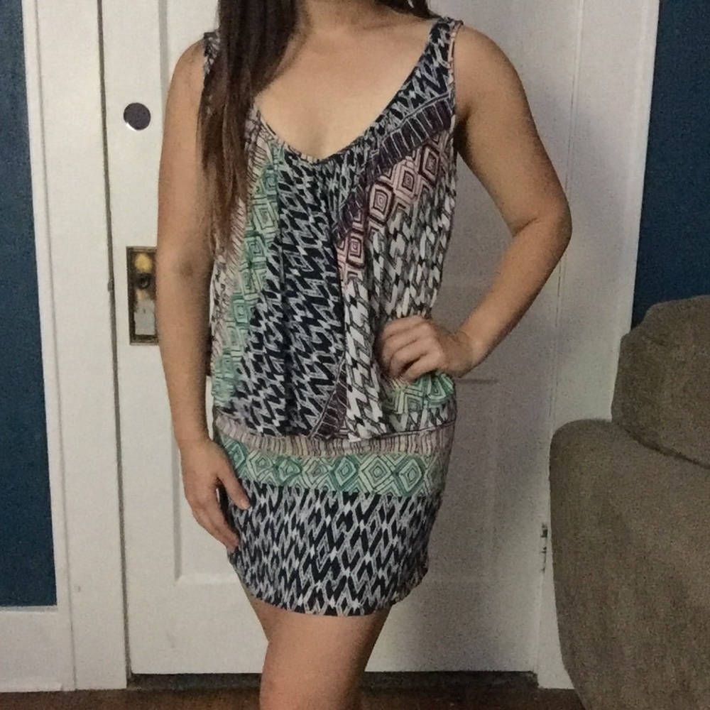 Colorful and gorgeous silky smooth dress