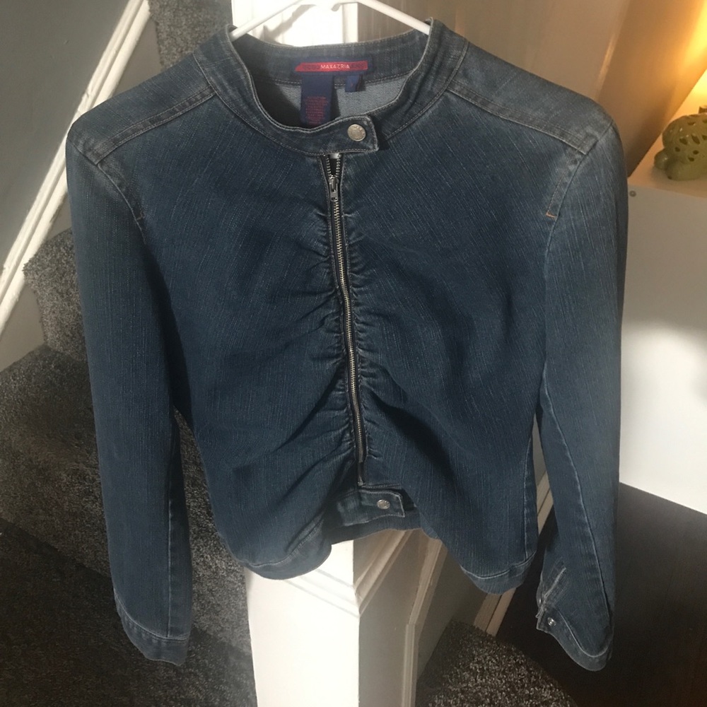 BCBG MAXAZRIA JEANS jean jacket