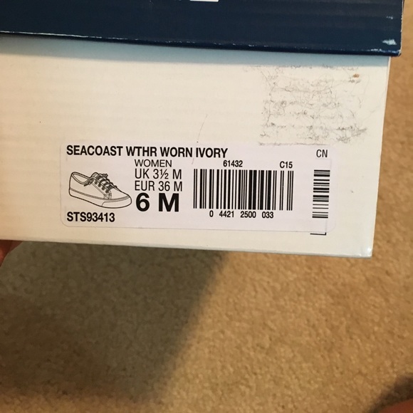 Sperry Top-Sider Seacoast Weather Worn Size 6 - Picture 4 of 4