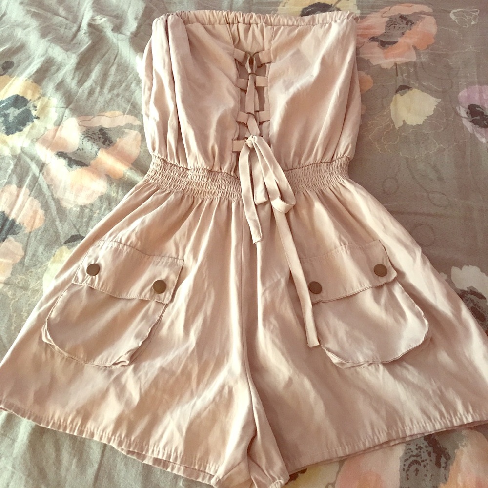 Brand new Cargo Romper Never used no tags