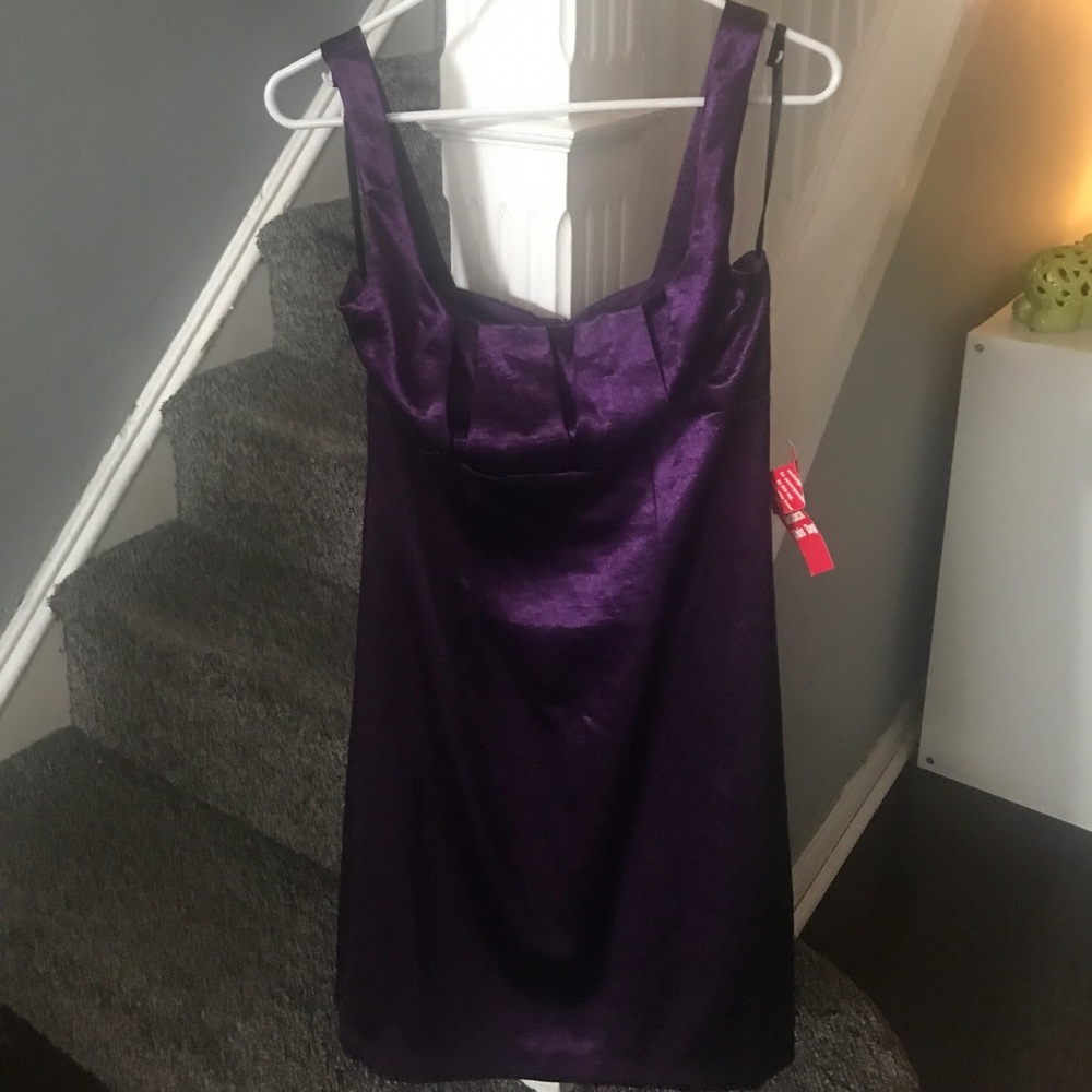 Connected purple dress