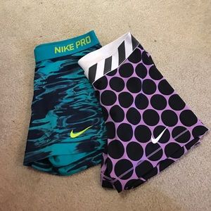 Nike spandex (both are included in purchase)