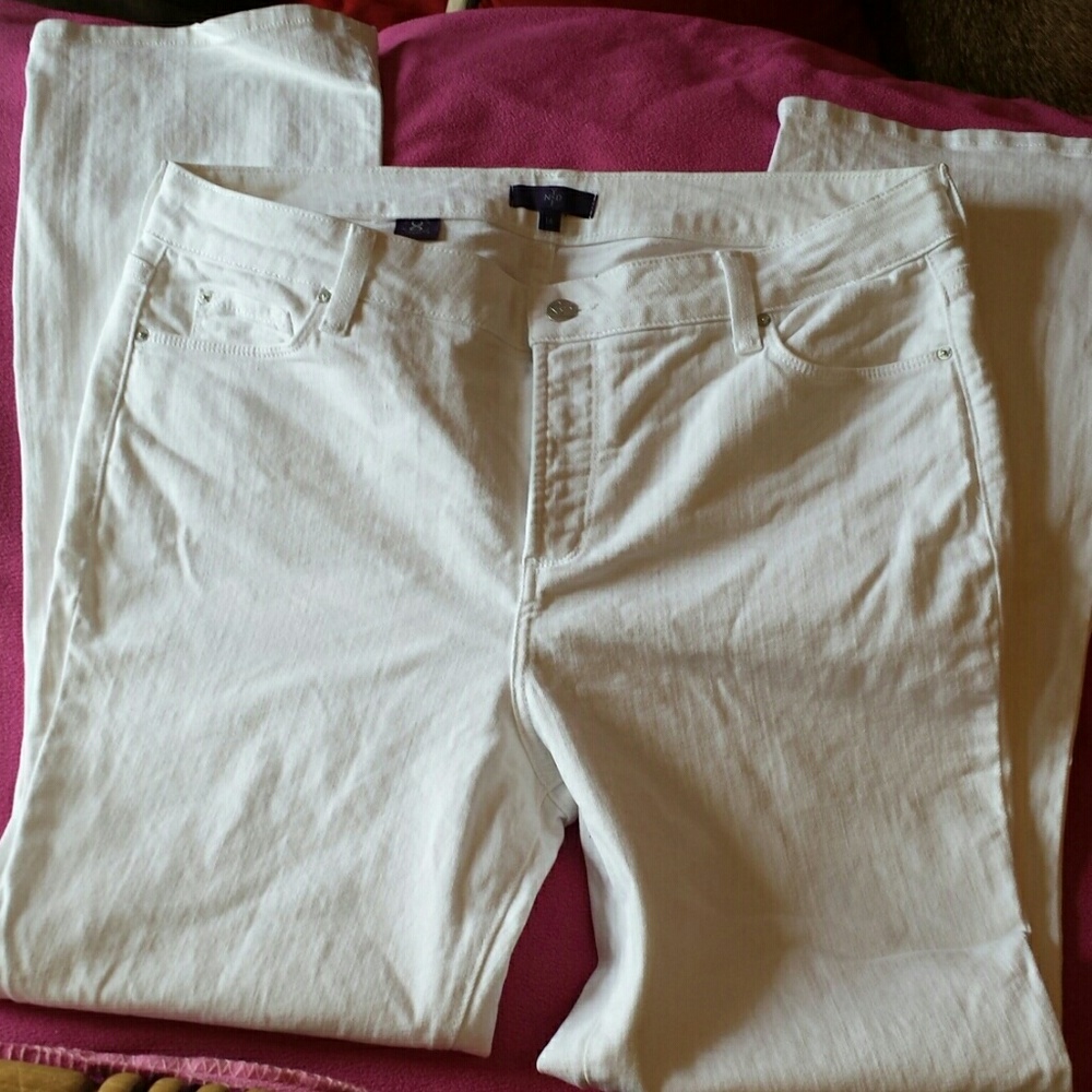Nydj Not Your Daughters Jeans size 16 White