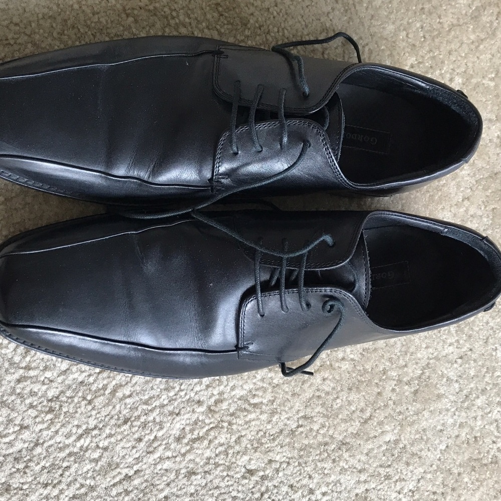 Gordon Rush size 11.5 Black lace up oxfords