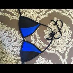 VS Pink Triangle Bikini Top