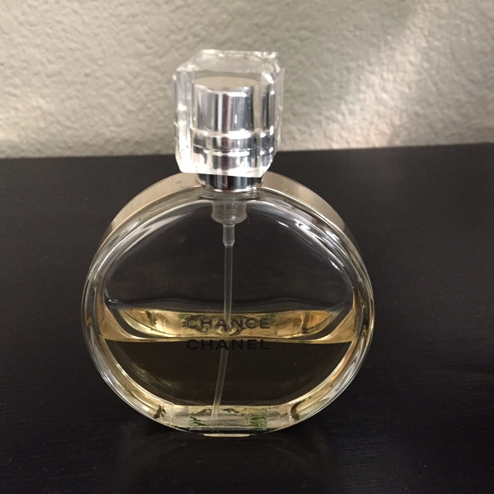 CHANEL Chance perfume size 1.7 half used