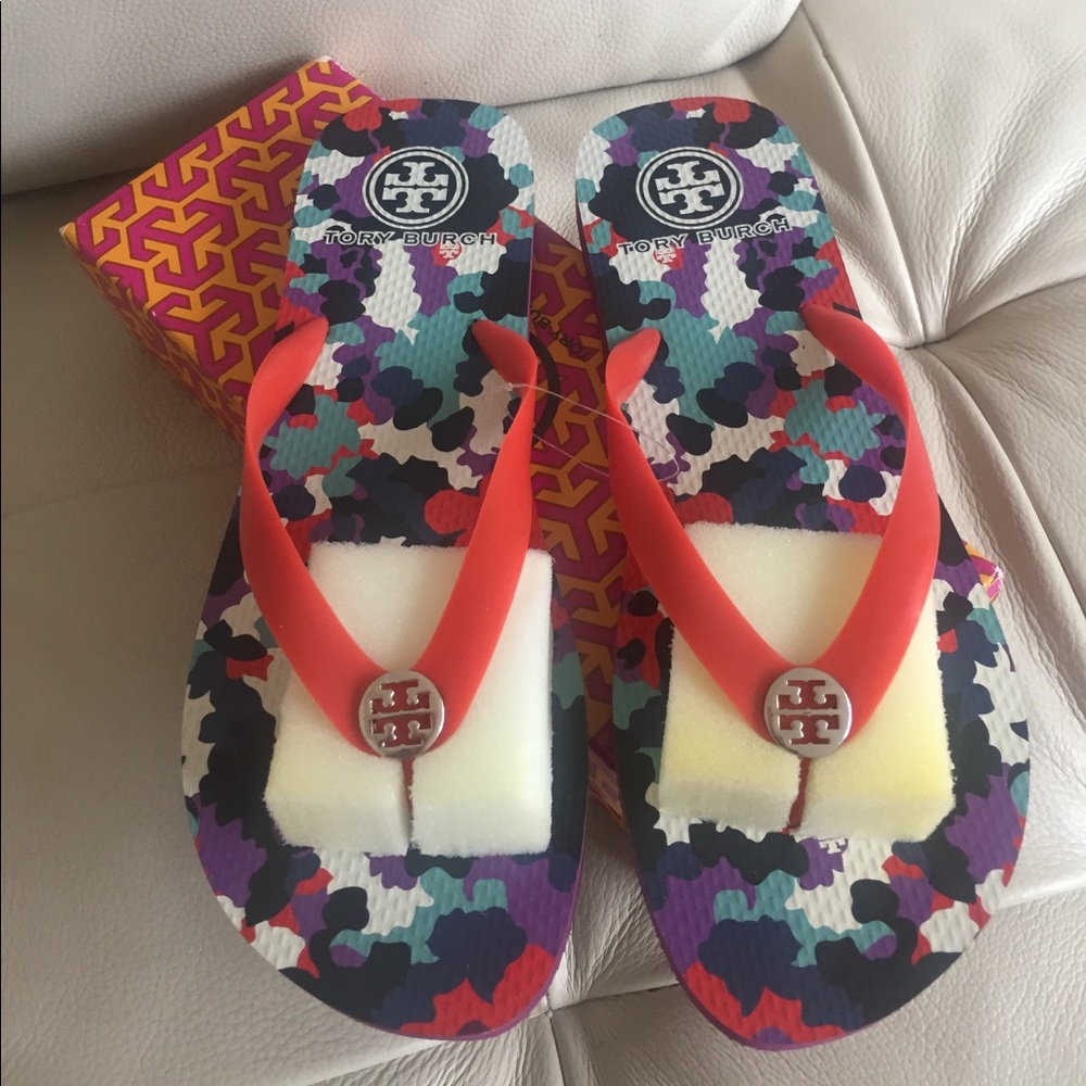 💯Authentic Tory Burch flip flop