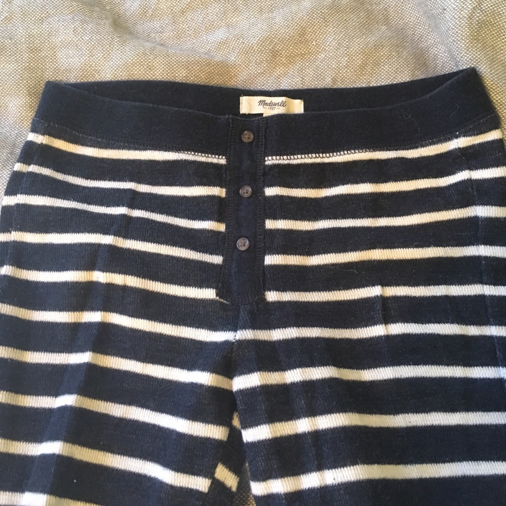 Madewell striped leggings