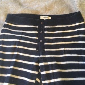 Madewell striped leggings