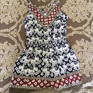 Francesca's elephant romper