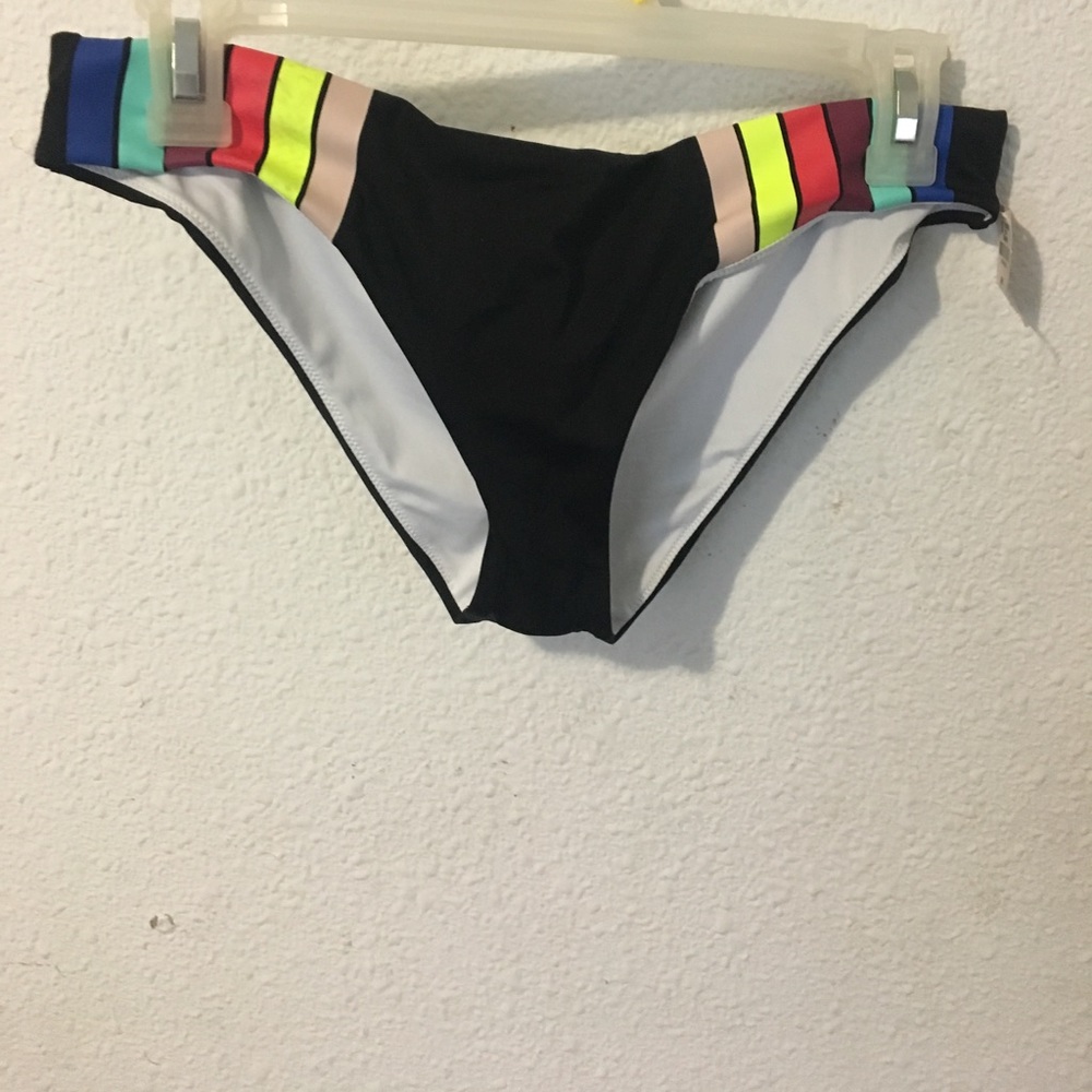 Black Victoria Secret bikini bottoms