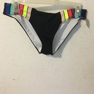 Black Victoria Secret bikini bottoms
