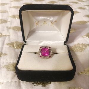 Kay Jewelers Pink Sapphire Ring