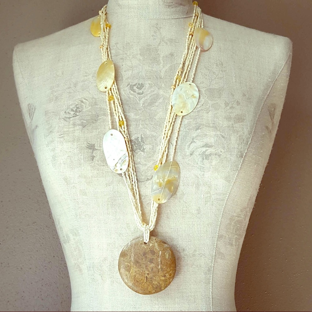 Long Shell Necklace